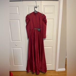 NWT Red/Burgundy Gown